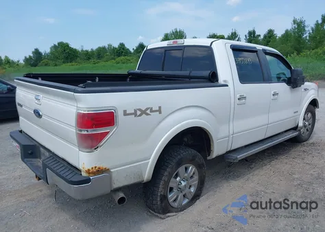 2011 Ford F-150 Lariat from USA, damaged, VIN 1FTFW1ETXBFC11286